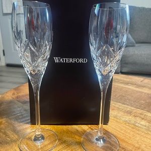 Waterford Crystal Champagne glasses